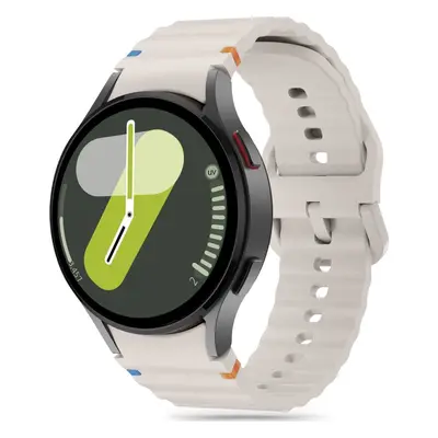 TECH-PROTECT řemínek SILICONE SPORT SAMSUNG GALAXY WATCH 4 / 5 / 5 PRO / 6 / 7 / FE STARLIGHT