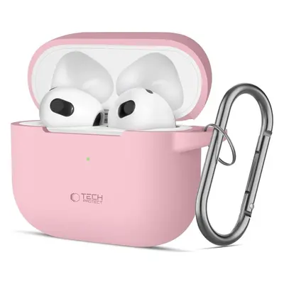 TECH-PROTECT SILICONE HOOK APPLE AIRPODS 3 DUSTY PINK