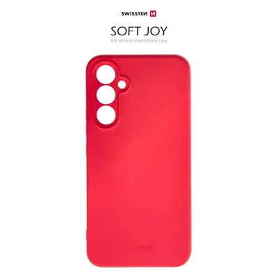 POUZDRO SWISSTEN SOFT JOY PRO SAMSUNG A546 GALAXY A54 5G ČERVENÉ