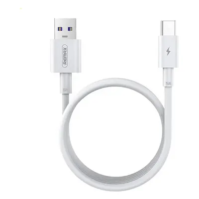 Kabel USB-C Remax Marlik, 5A, 1m (bílý)