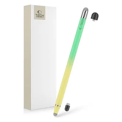 TECH-PROTECT USP100 4-TIP TOUCH STYLUS PEN YELLOW/GREEN