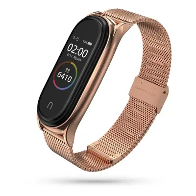 TECH-PROTECT MILANESEBAND XIAOMI MI SMART BAND 7 / 7 NFC ROSE GOLD