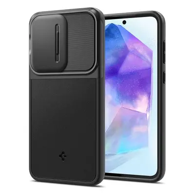 Spigen Optik Armor, black - Samsung Galaxy A55