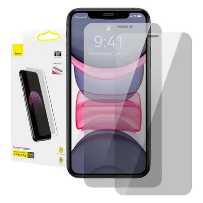 Baseus 0,3 mm Screen Protector (2ks balení) pro iPhone X/XS/11 Pro