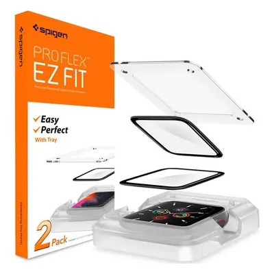 Spigen Pro Flex EZ Fit 2 Pack - Apple Watch SE 2022/6/SE/5/4 (44 mm)