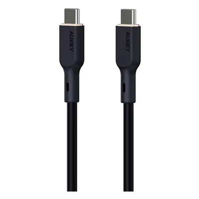 Kabel USB-C na USB-C Aukey CB-SCC142, 140W, 1,8 m (černý)