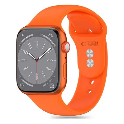 TECH-PROTECT ŘEMÍNEK SILICONE APPLE WATCH 4 / 5 / 6 / 7 / 8 / 9 / SE (38 / 40 / 41 MM) BRIGHT OR