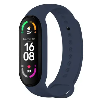 Silikonový řemínek FIXED Silicone Strap pro Xiaomi Band 7/ Mi Band 6/ Mi Band 5, modrý