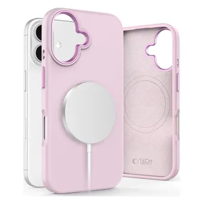 TECH-PROTECT SILICONE PURE MAGSAFE IPHONE 16 PINK PEARL