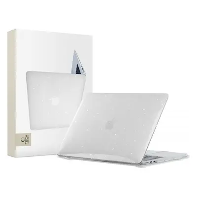 TECH-PROTECT SMARTSHELL MACBOOK AIR 13 M2 / M3 / 2022-2024 GLITTER CLEAR