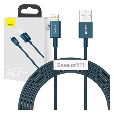 Baseus Kabel USB na iP 2,4A 2m (modrý)