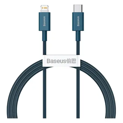 Baseus Kabel USB-C k iP, 20W, PD, 1m (modrý)