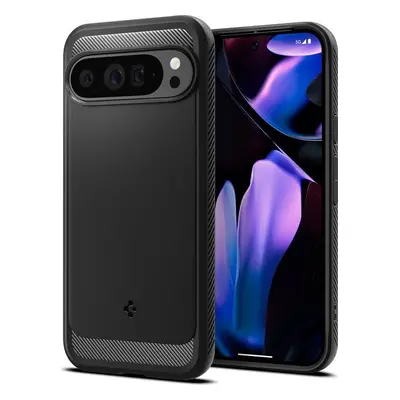 Spigen Rugged Armor, matte black - Google Pixel 9 Pro XL