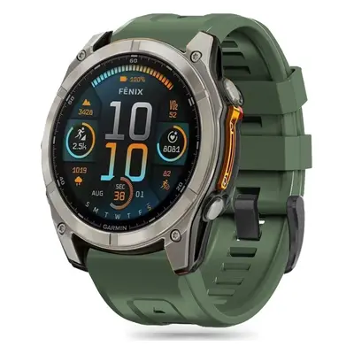 TECH-PROTECT SILICONE GARMIN FENIX 5S / 5S PLUS / 6S / 6S PRO / 7S / 8 (43 MM) MILITARY GREEN