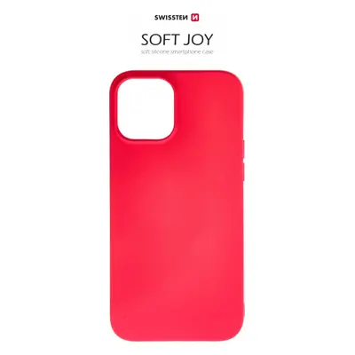 POUZDRO SWISSTEN SOFT JOY PRO APPLE IPHONE 12 PRO MAX ČERVENÉ