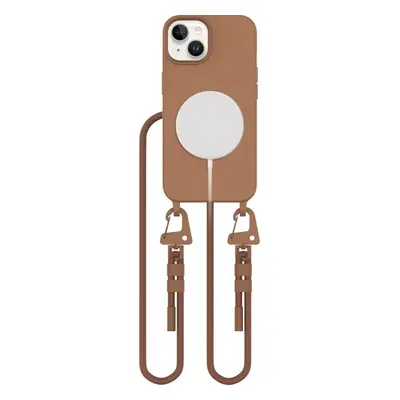 TECH-PROTECT MAGNECKLACE MAGSAFE IPHONE 14 CHOCOLATE BROWN