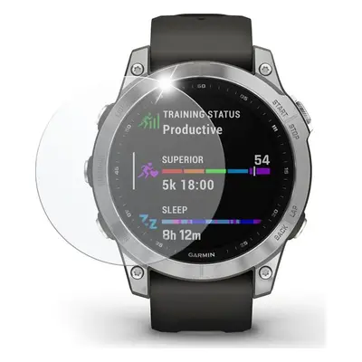 Ochranné tvrzené sklo FIXED pro smartwatch Garmin Fenix 7/Epix Gen 2, 2ks v balení, čiré