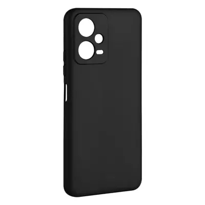 Zadní pogumovaný kryt FIXED Story pro Xiaomi Redmi Note 12 5G, černý