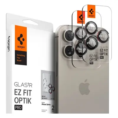 Ochranné sklo na čočku fotoaparátu SPIGEN OPTIK PRO L-SERIES GLAS.TR ”EZ FIT” CAMERA PROTECTOR 2