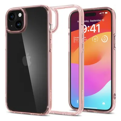 Spigen Ultra Hybrid, rose crystal - iPhone 15