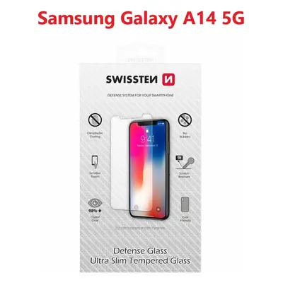 OCHRANNÉ TEMPEROVANÉ SKLO SWISSTEN PRO SAMSUNG A146 GALAXY A14 5G RE 2,5D