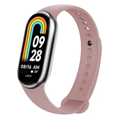 Silikonový řemínek FIXED Silicone Strap pro Xiaomi Mi Band 8/Smart Band 9, růžový