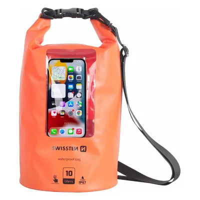 VODOTĚSNÉ POUZDRO SWISSTEN WATERPROOF ORANŽOVÉ(10L)