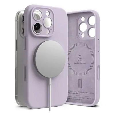 RINGKE SILICONE MAGNETIC MAGSAFE IPHONE 16 PRO LIGHT PURPLE