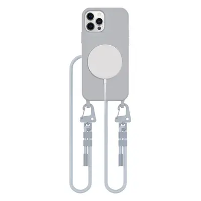 TECH-PROTECT MAGNECKLACE MAGSAFE IPHONE 12 / 12 PRO CRAYON GREY