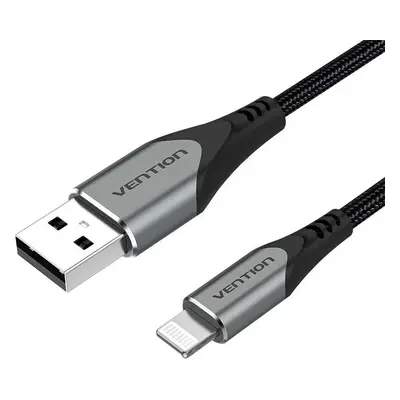 Kabel USB 2.0 do Lightning, Vention LABHF 2.4A 1m (šedý)