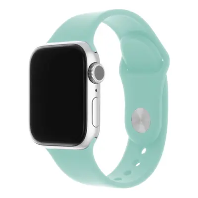 Set silikonových řemínků FIXED Silicone Strap pro Apple Watch 42/44/45/46/49mm, sytě zelený