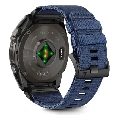 TECH-PROTECT NYLON CLASSIC GARMIN FENIX 5 / 6 / 6 PRO / 7 / 8 (47 MM) / E NAVY BLUE