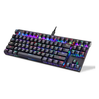 Mechanická herní klávesnice Motospeed CK101 RGB (černá)