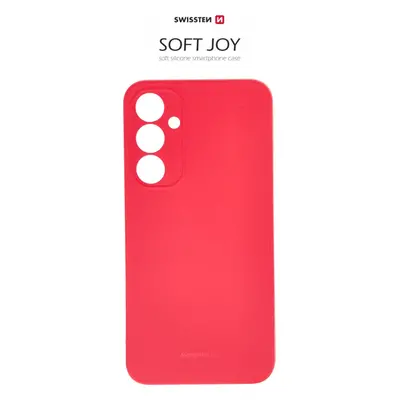 POUZDRO SWISSTEN SOFT JOY PRO SAMSUNG A356 GALAXY A35 5G ČERVENÉ