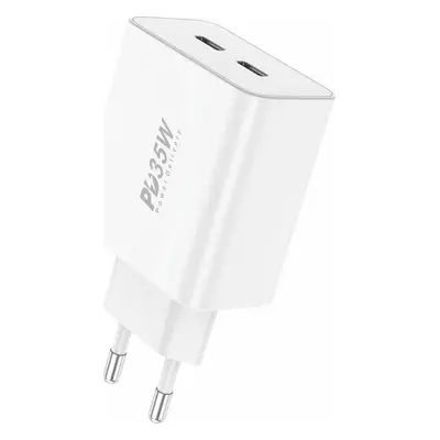 Nabíječka Foneng EU50 2-Port Charger PD 35W 2x USB-C