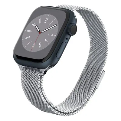 Spigen Metal Fit, silver - Apple Watch 42mm/41mm/40mm/38mm