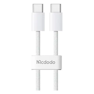 Mcdodo CA-5690 kabel USB-C na USB-C, 60W, 1m (bílý)