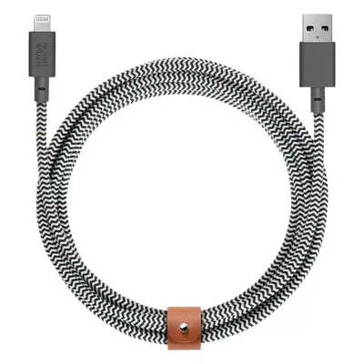 Native Union Belt Cable XL Lightning 3m, zebra