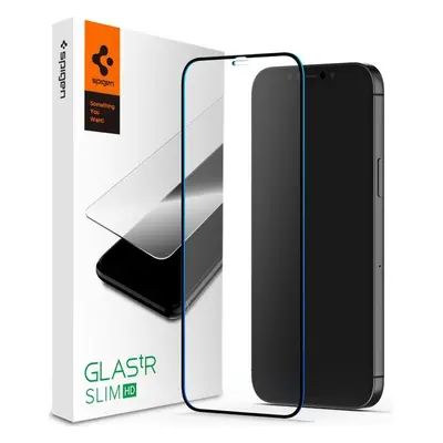 Spigen Glass FC Black HD, 1P - iPhone 12 mini