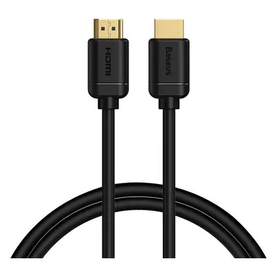 Baseus 2x kabel HDMI 2.0 4K 60Hz, 3D, HDR, 18 Gb/s, 1 m (černý)