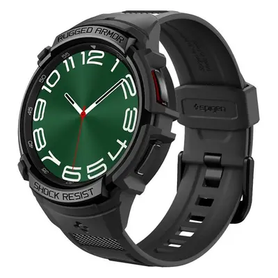 Spigen Rugged Armor Pro, black - Samsung Galaxy Watch6 Classic 47mm