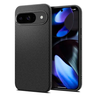 Spigen Liquid Air, matte black - Google Pixel 9 Pro/Pixel 9