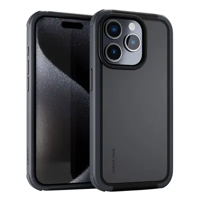 Pouzdro Aukey PC-UG10C pro iPhone 15 Pro (tmavě šedé)