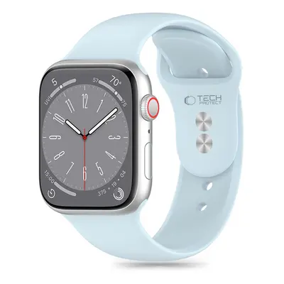 TECH-PROTECT řemínek SILICONE APPLE WATCH 4 / 5 / 6 / 7 / 8 / 9 / SE (38 / 40 / 41 MM) SKY