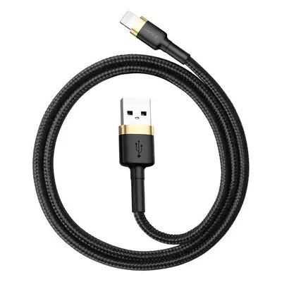 Baseus Cafule Cable USB Lightning 2.4A 1m (zlato-černý)