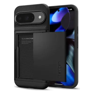 Spigen Slim Armor CS, black - Google Pixel 9 Pro/Pixel 9