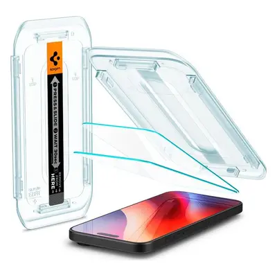 Spigen Glass tR EZ Fit 2 Pack, transparency - iPhone 16 Pro Max