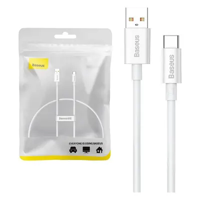 Kabel USB-C Baseus Superior 100W 0,25 m (bílý)