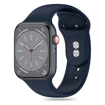 TECH-PROTECT řemínek SILICONE APPLE WATCH 4 / 5 / 6 / 7 / 8 / 9 / SE / ULTRA 1 / 2 (42 / 44 / 45