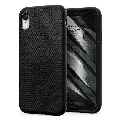 Spigen Liquid Air, black - iPhone XR